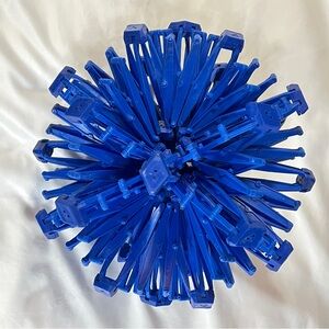 Hoberman Sphere Large Blue Expandable Ball 11”–31”